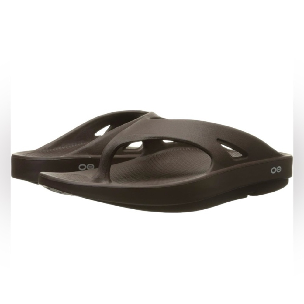 🔥Oofos OoLaLa brown thong sandal🔥